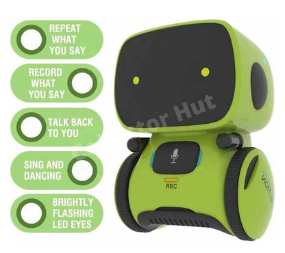 Interactive Smart Robot Kids Toy Voice & Touch Control Dancing Talking Pet Gift