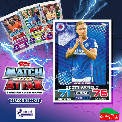 TOPPS MATCH ATTAX SPFL 2022/23 #1-162 Choose Your Card