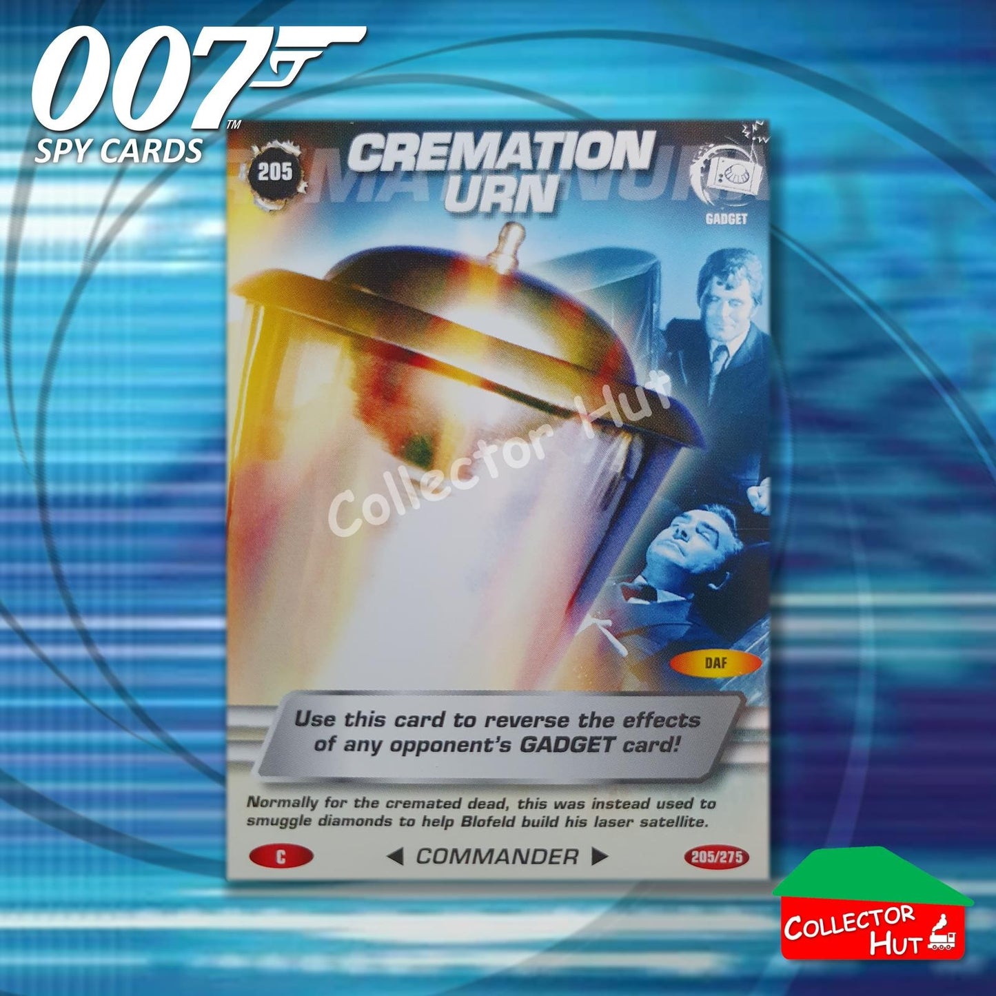 James Bond 007 Commander Spy Cards BASE COMMON YOU CHOOSE