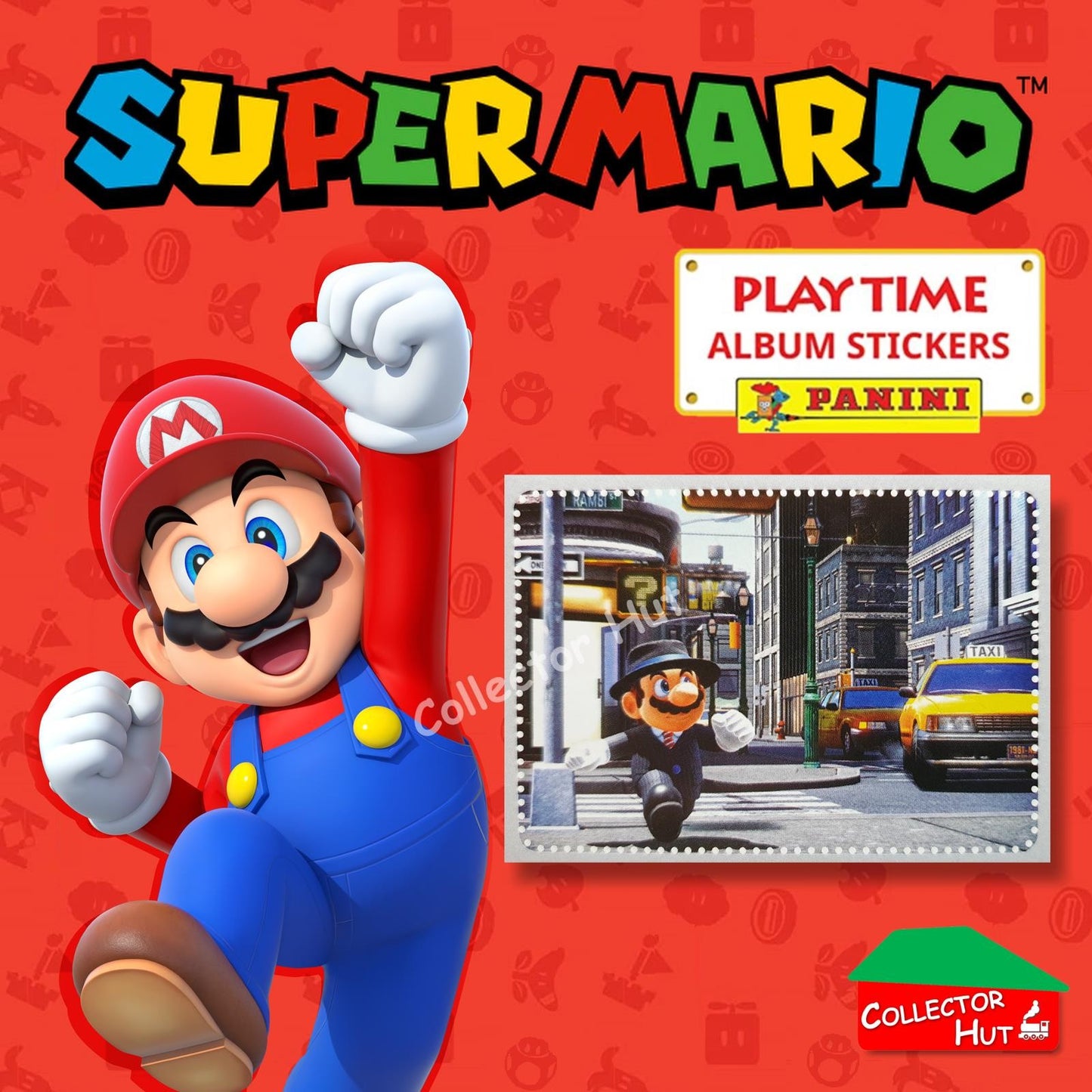 Panini Super Mario Playtime Sticker Collection Singles