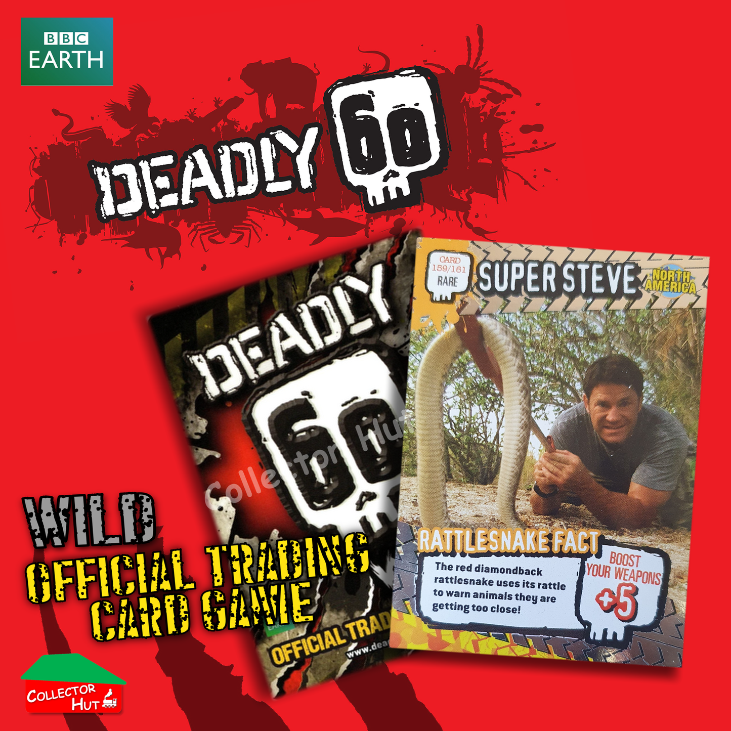CBBC Deadly 60 Season 1, 2 & Wild FOIL RARE LIMITED Trading Cards