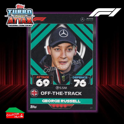 Topps Turbo Attax Formula 1 F1 2022 #1-131 Base Cards YOU CHOOSE