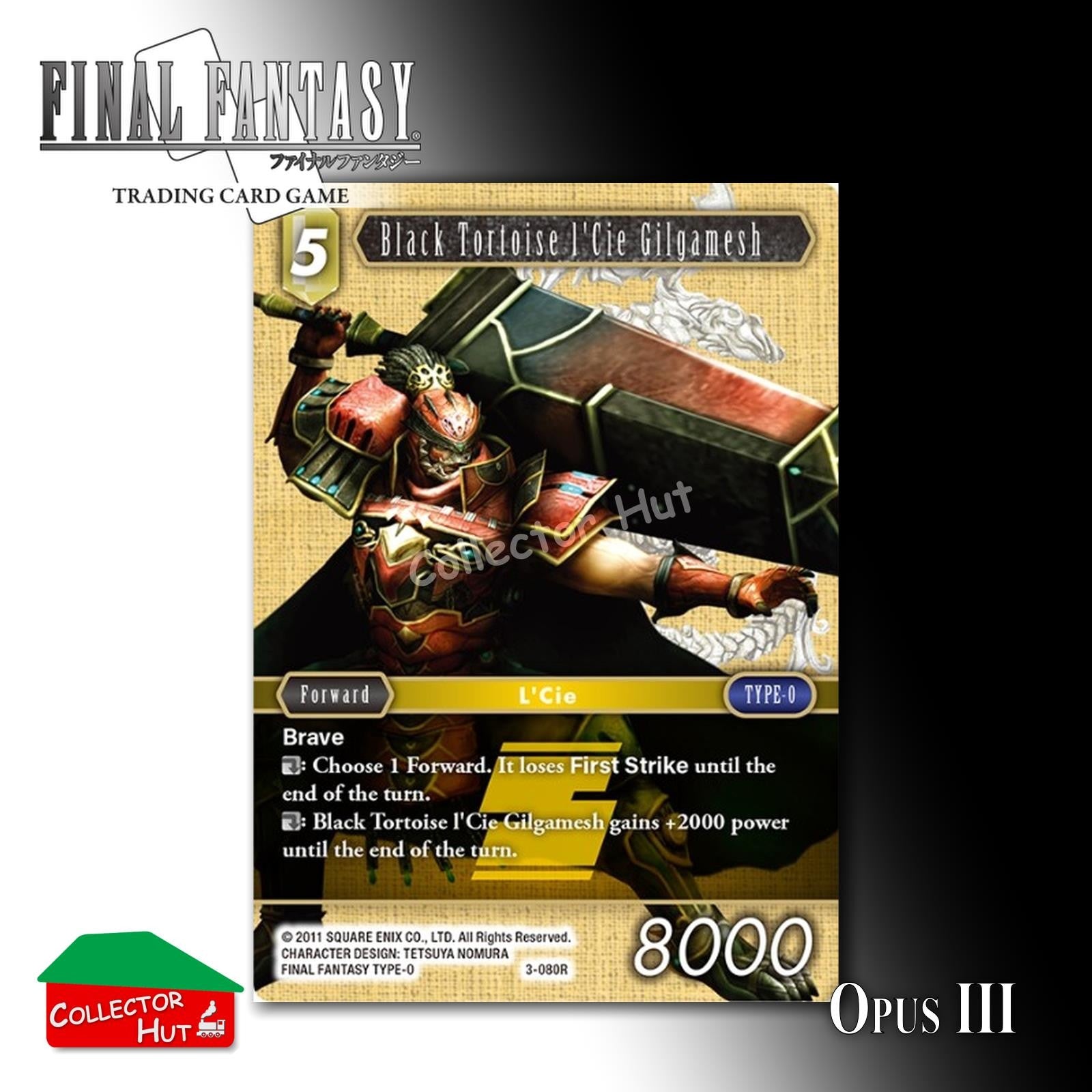 Final Fantasy Trading Card Game OPUS III 3 Singles You Choose