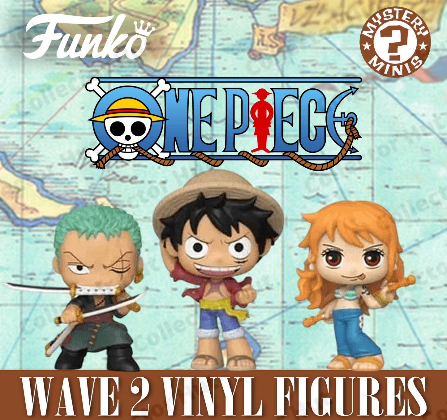 Funko Mystery Minis One Piece Mini Figurines WAVE 2 (You Choose)