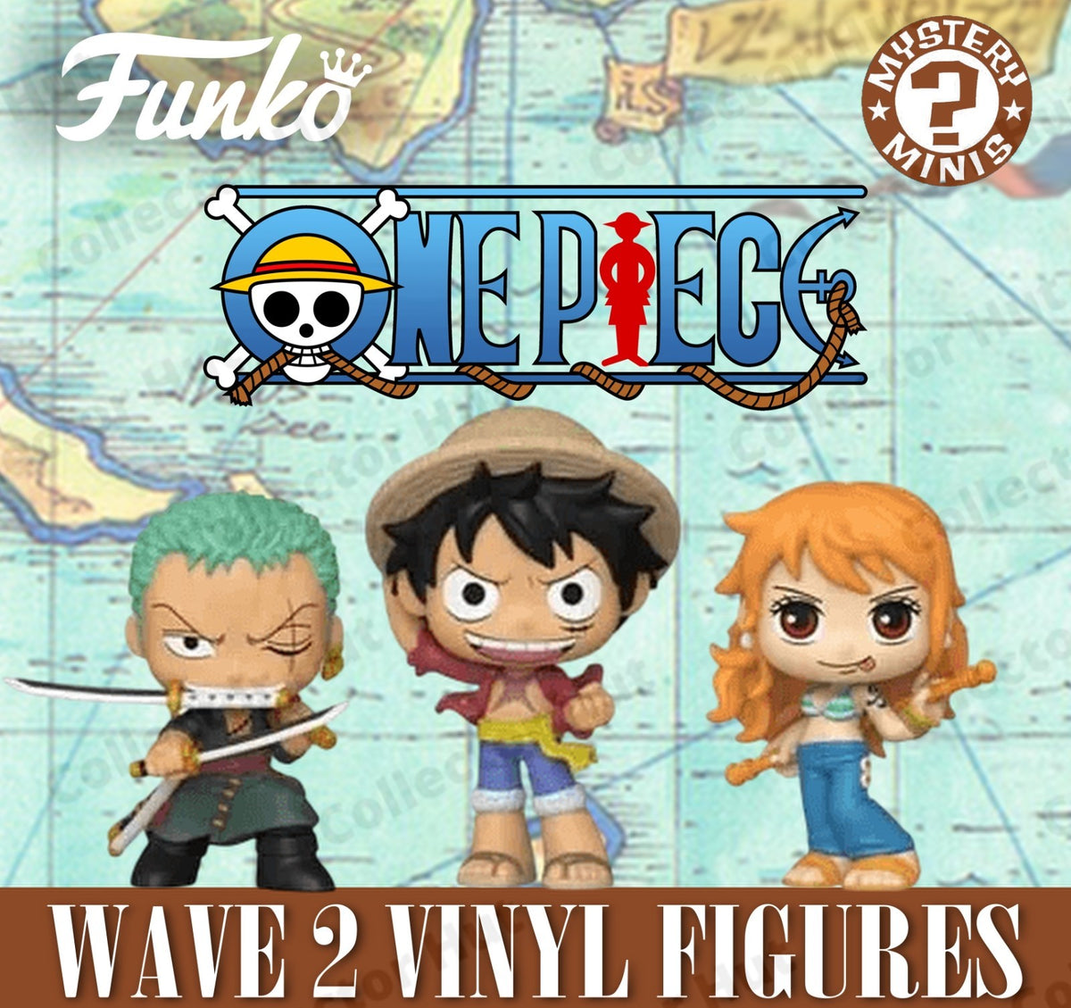 Funko Mystery Minis One Piece Mini Figurines WAVE 2 (You Choose)