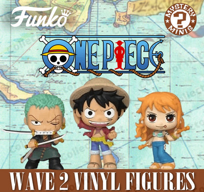 Funko Mystery Minis One Piece Mini Figurines WAVE 2 (You Choose)