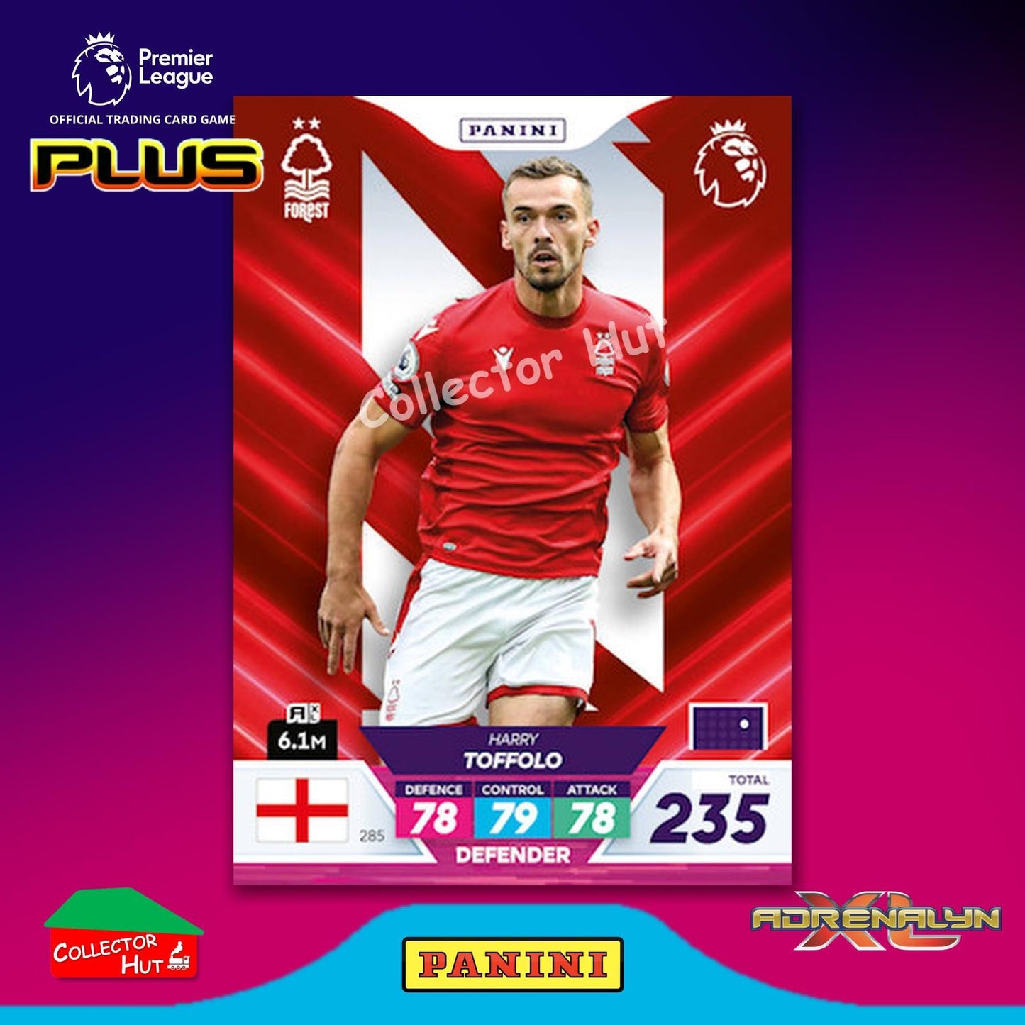 Panini Premier League Adrenalyn XL PLUS 2023 2022/23 Base Cards #190 - #369