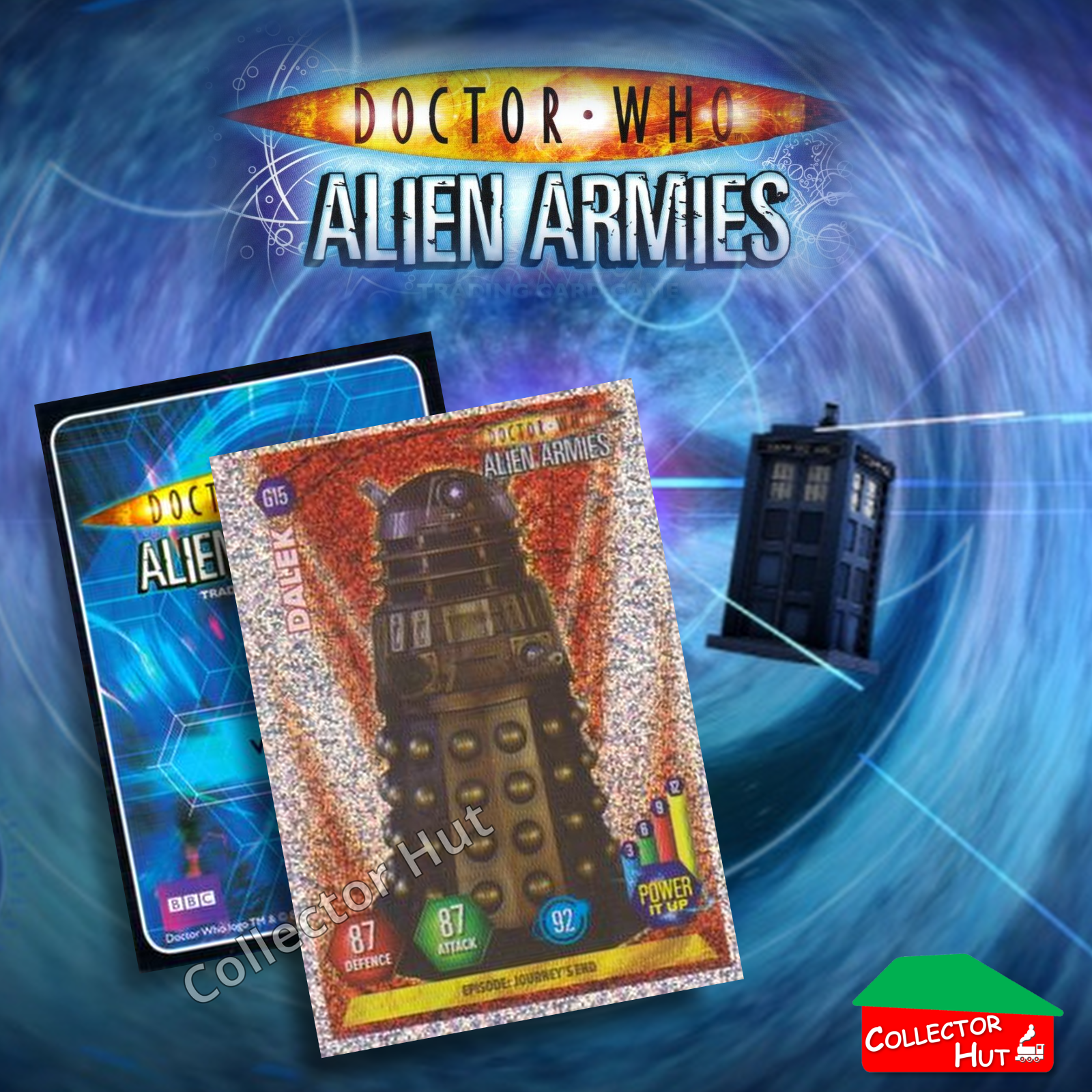 DOCTOR WHO Alien Armies Trading Cards Glitter Super Emboss Foil Cards