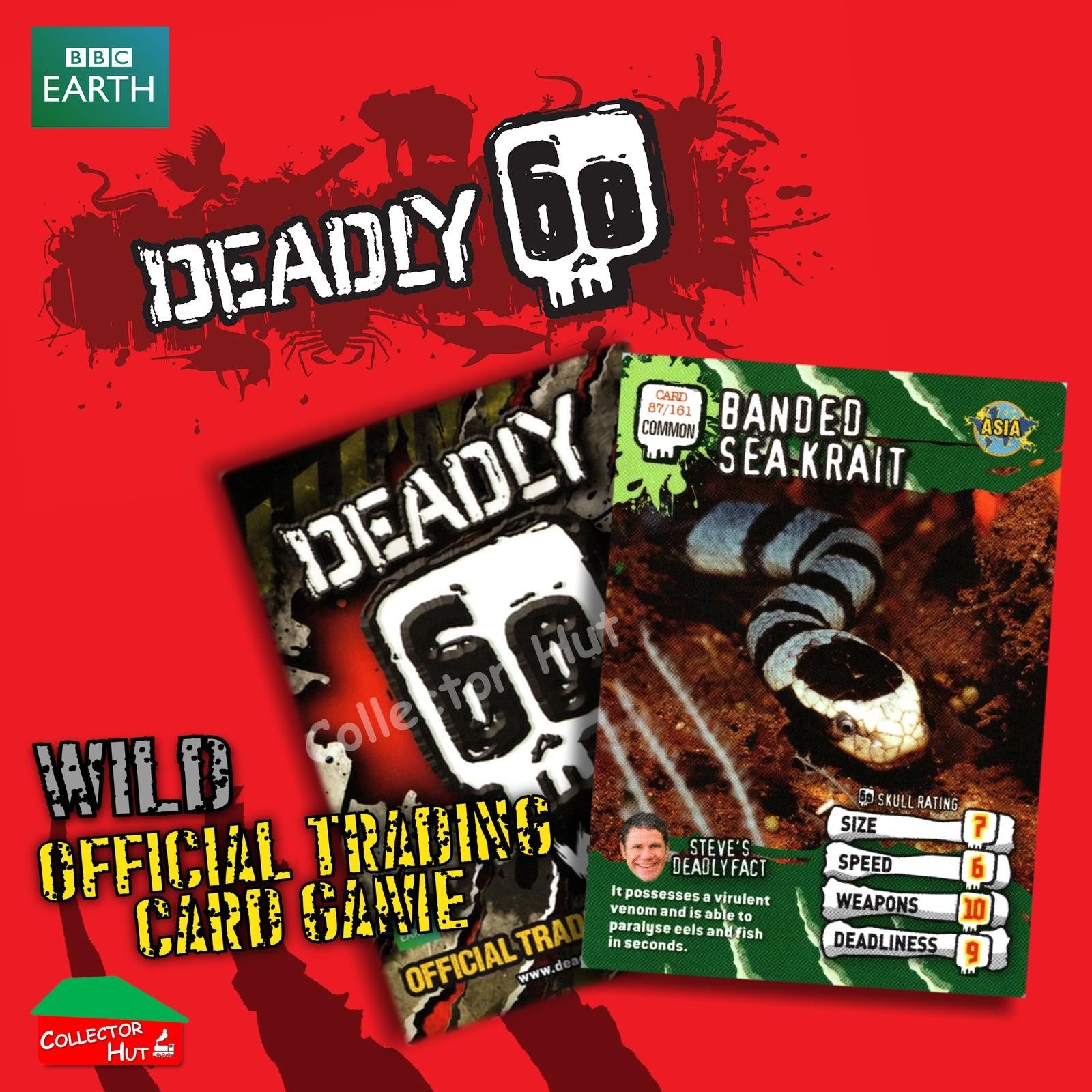 CBBC Deadly 60 WILD Trading Cards  Choose Your Cards