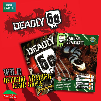CBBC Deadly 60 WILD Trading Cards  Choose Your Cards