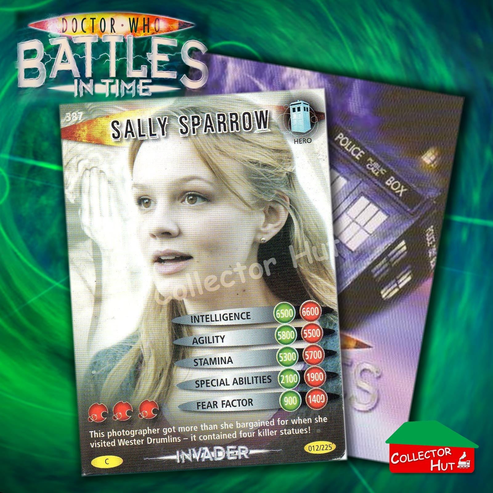 DOCTOR WHO Battles in Time #376-600 INVADER RARE & COMMON CARDS YOU CHOOSE