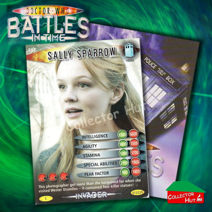 DOCTOR WHO Battles in Time #376-600 INVADER RARE & COMMON CARDS YOU CHOOSE