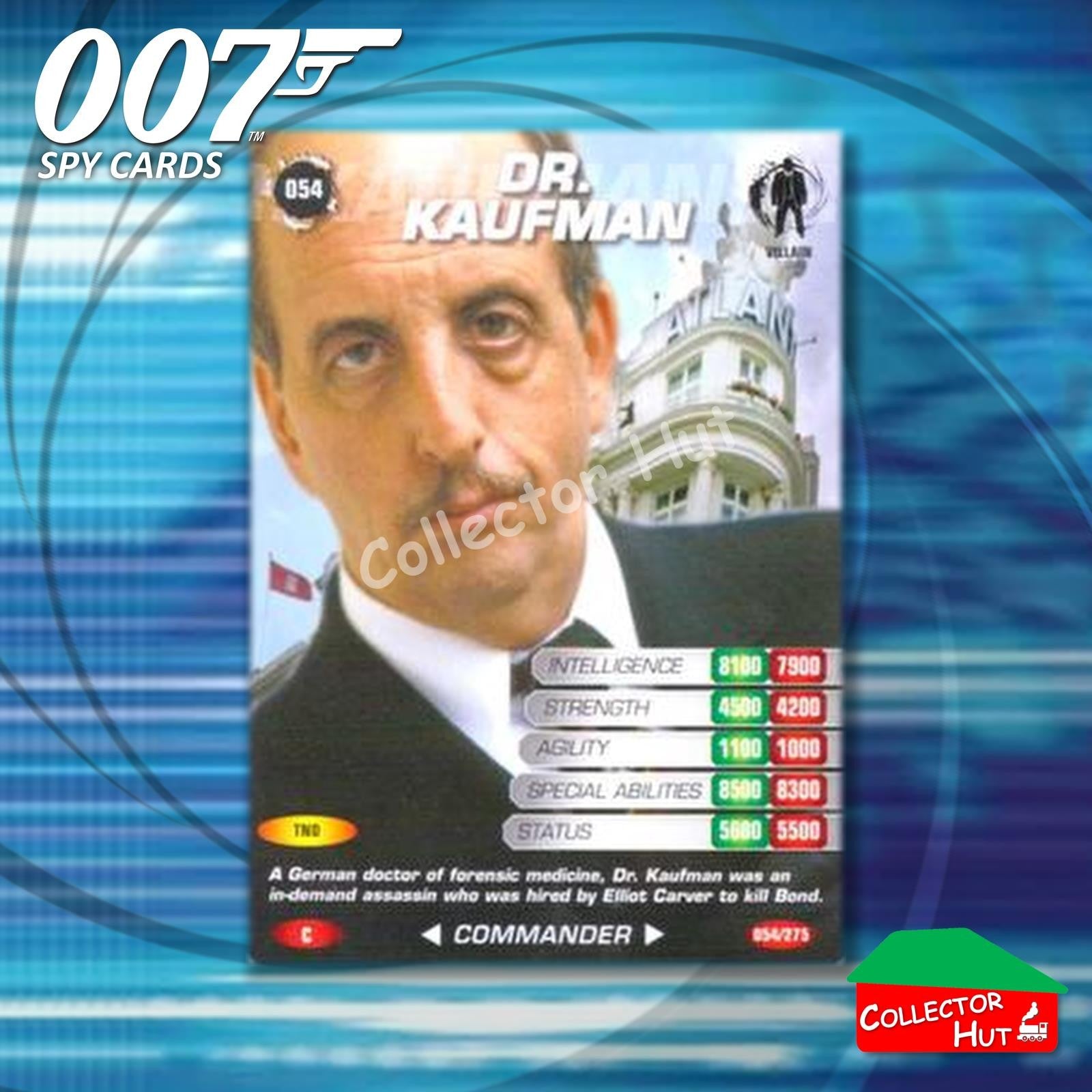 James Bond 007 Commander Spy Cards BASE COMMON YOU CHOOSE