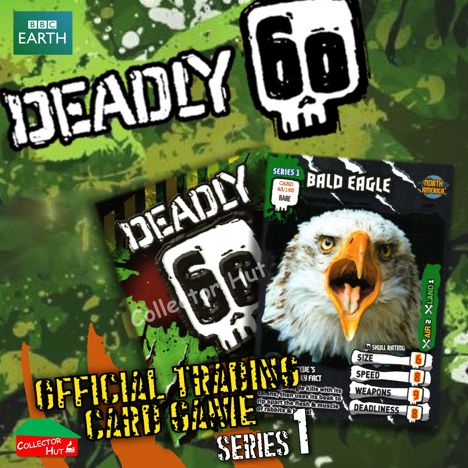 CBBC Deadly 60 Season 1, 2 & Wild FOIL RARE LIMITED Trading Cards
