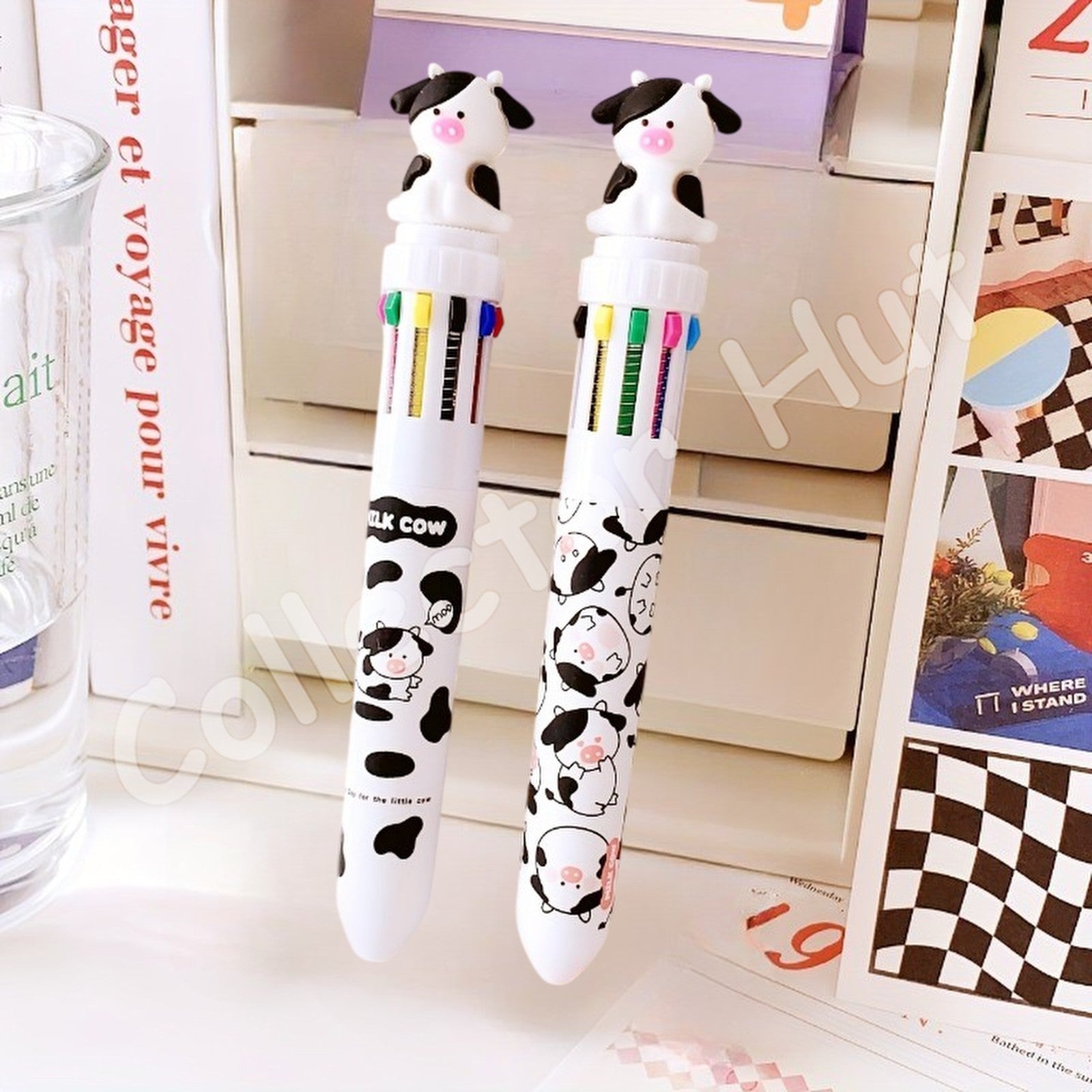 Novelty Ballpoint Pens 10 Colour MULTI-PACKS 4pcs 6pcs for Children