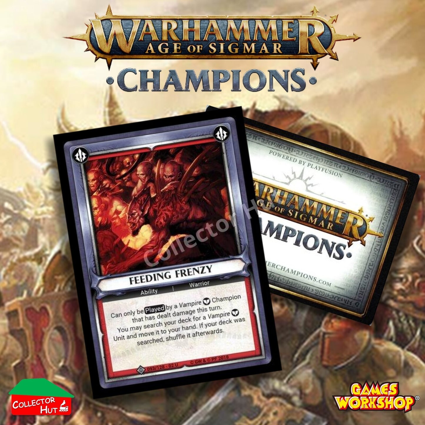 Warhammer Age of Sigmar: Champions Wave 2 ONSLAUGHT Trading Cards CHOOSE SINGLES