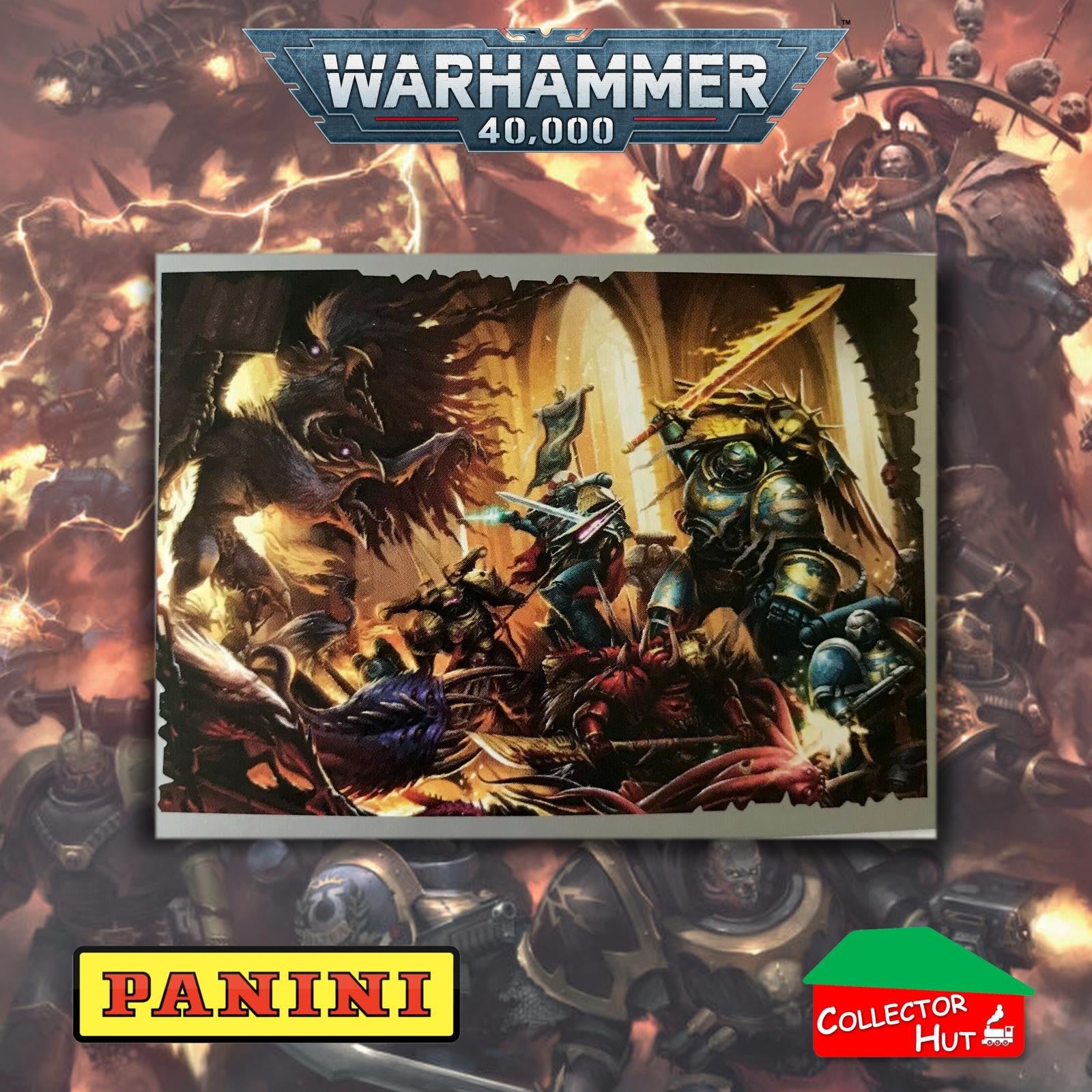 PANINI Warhammer 40,000 Warriors of the Emperor Stickers You Choose
