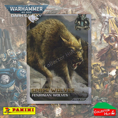 PANINI Warhammer 40,000 Dark Galaxy Only War Base Trading Cards #1-225