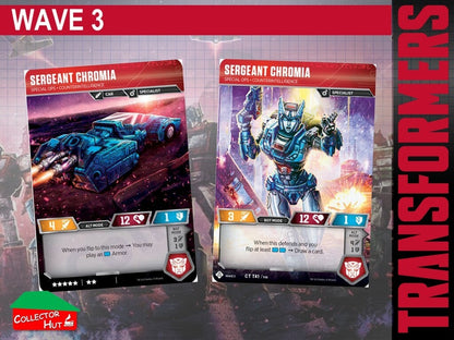Transformers TCG CHARACTER Trading Cards All Waves