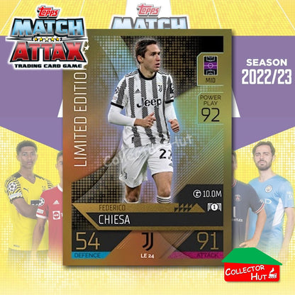 Topps Match Attax EuropA Champions League 2022/23 FOIL LEGEND LIMITED CARDS