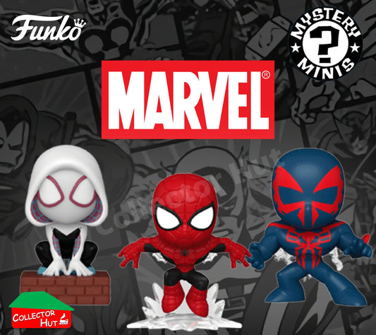 Funko Marvel Spider-Man Mini Mystery Bobblehead Figures
