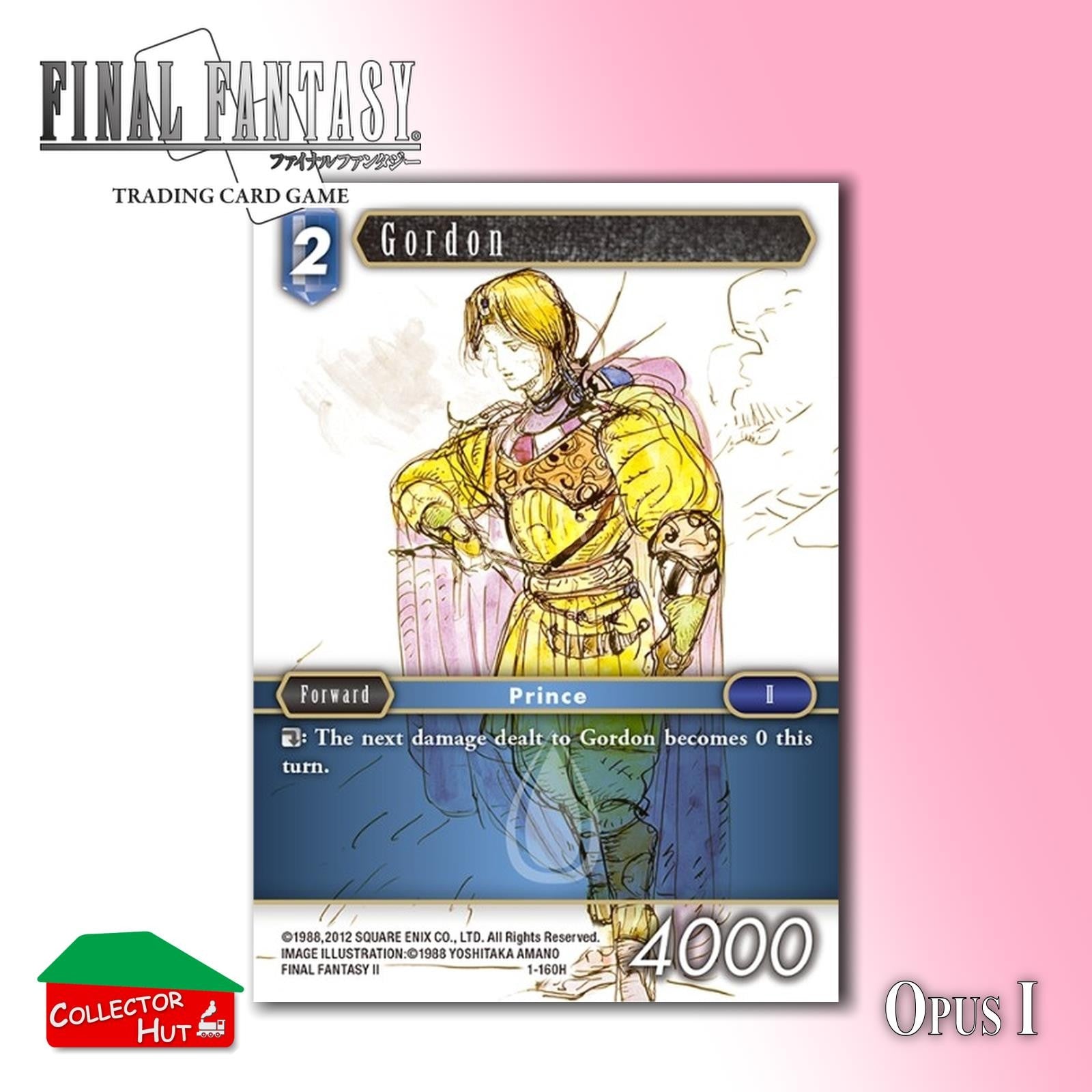 Final Fantasy Trading Card Game OPUS I Singles You Choose