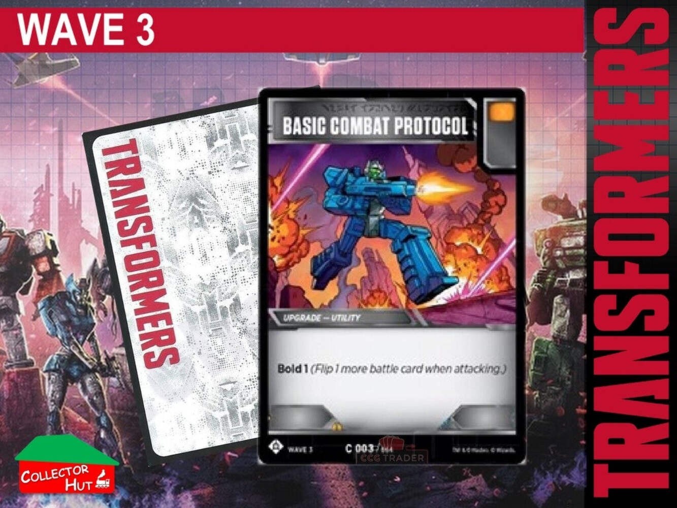 Transformers TCG Wave 3 War for Cybertron Siege I BATTLE Cards Common/Uncommon