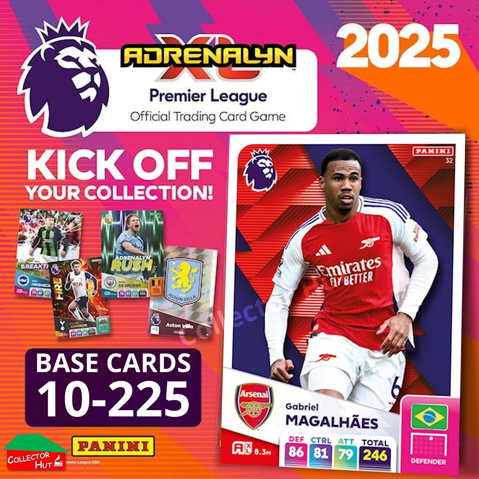 Panini Adrenalyn XL Premier League 2025 2024/25 Base & Foils #10-225