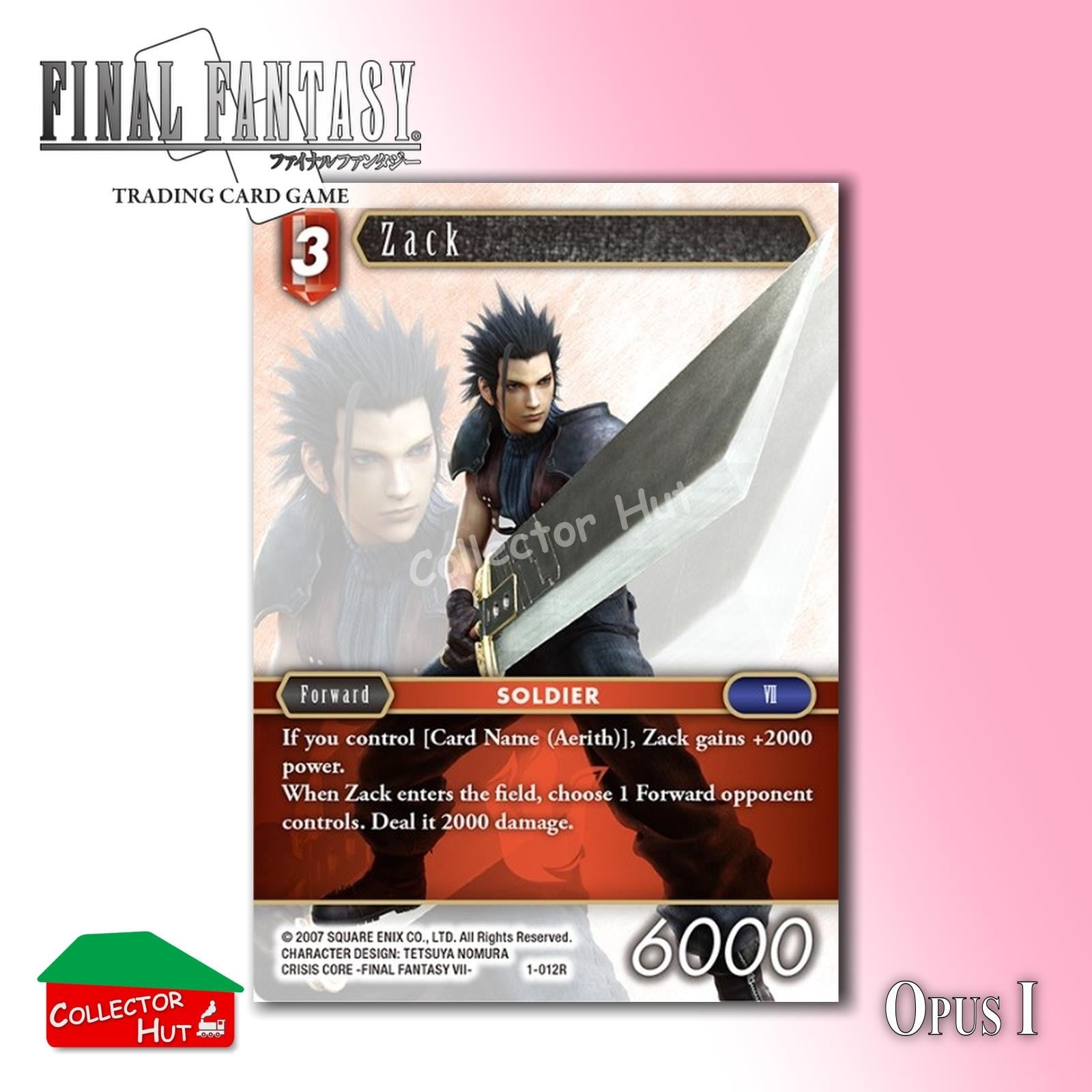 Final Fantasy Trading Card Game OPUS I Singles You Choose