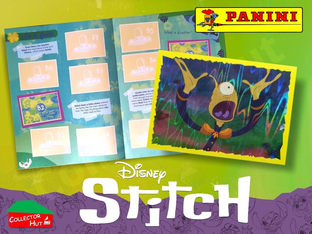 Panini Disney Stitch Single Stickers Lilo & Stitch 2024