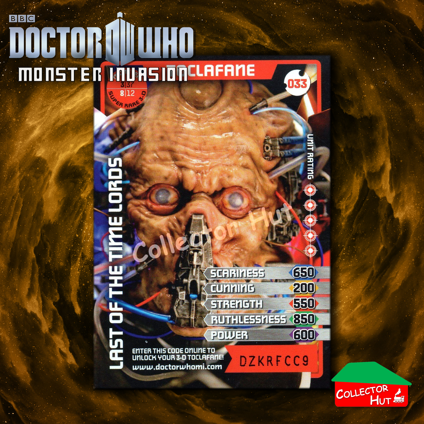 DOCTOR WHO Monster Invasion SUPER & ULTRA RARE Cards YOU CHOOSE