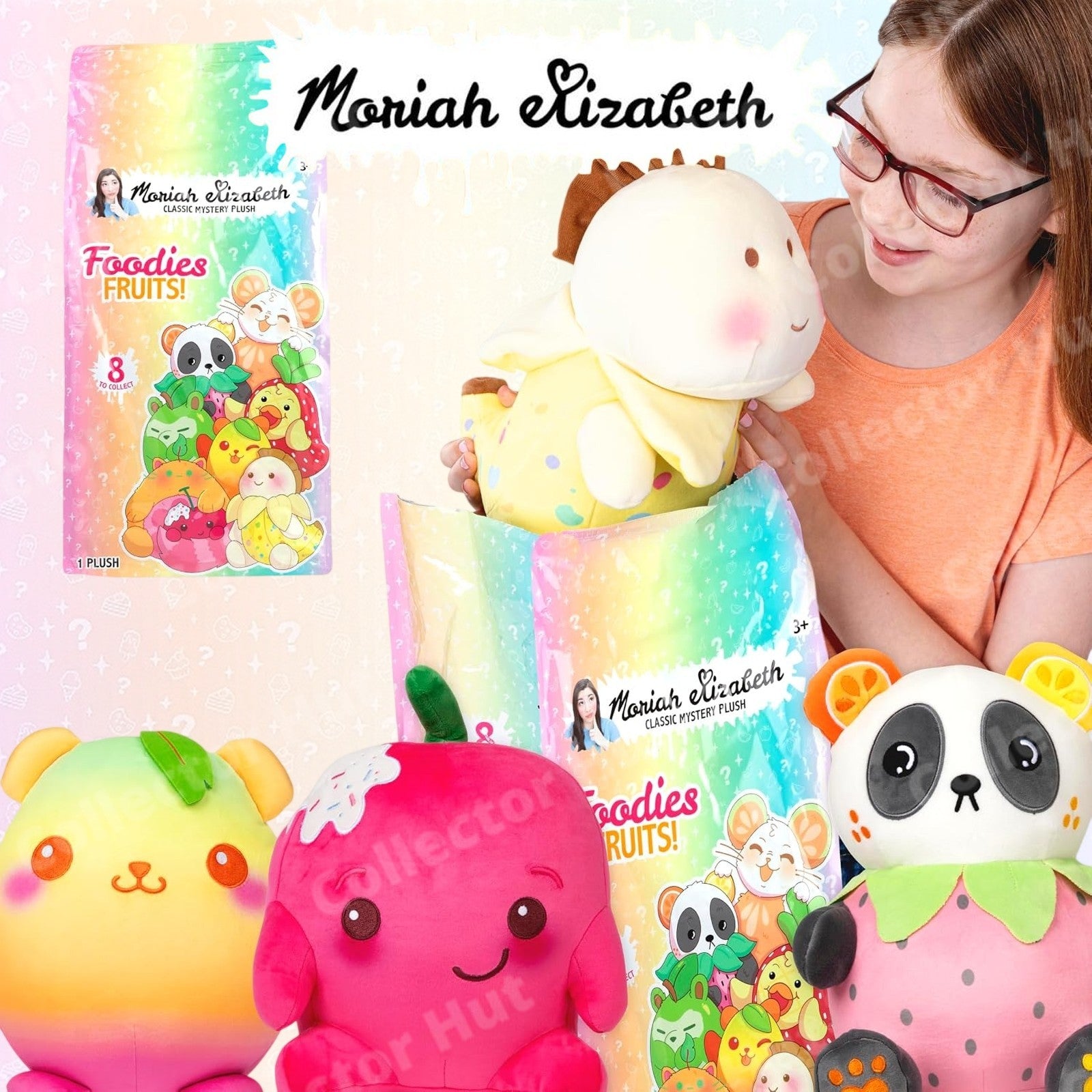 Moriah Elizabeth 11" 26cm Mystery Plush Series  FOODIES FRUITS IDENTIFIED
