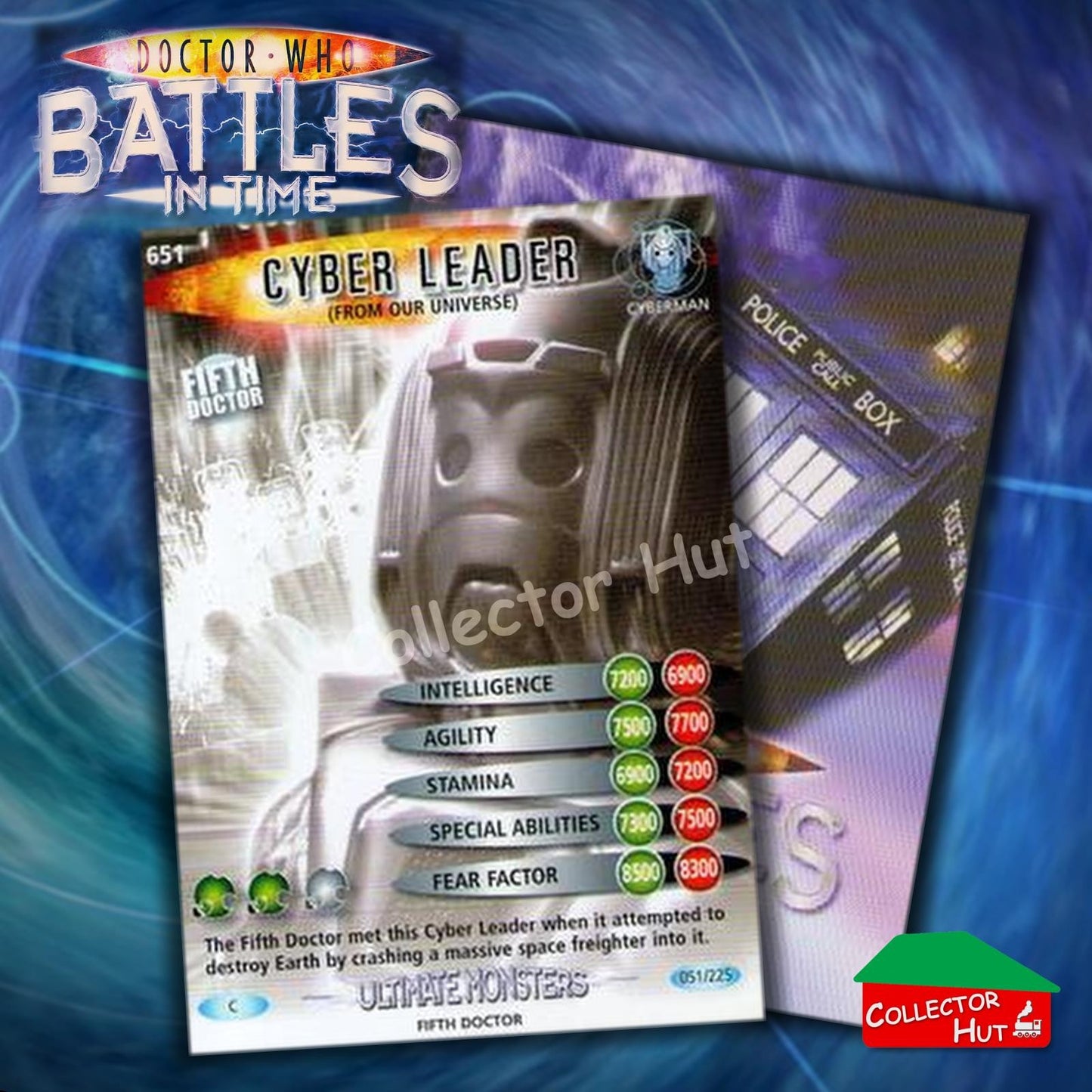DOCTOR WHO Battles in Time #601-825 ULTIMATE MONSTERS RARE & COMMON Cards