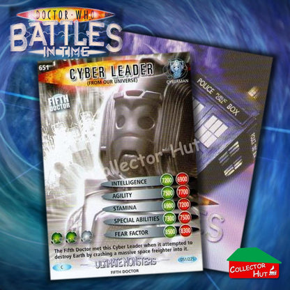 DOCTOR WHO Battles in Time #601-825 ULTIMATE MONSTERS RARE & COMMON Cards