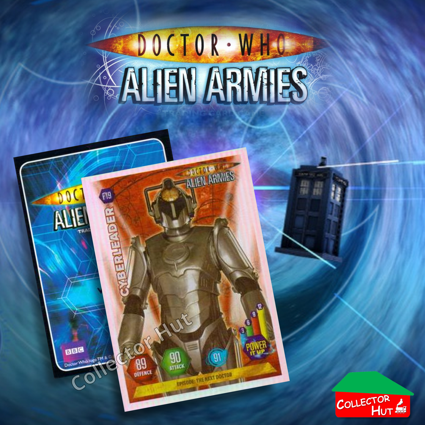 DOCTOR WHO Alien Armies Trading Cards Glitter Super Emboss Foil Cards