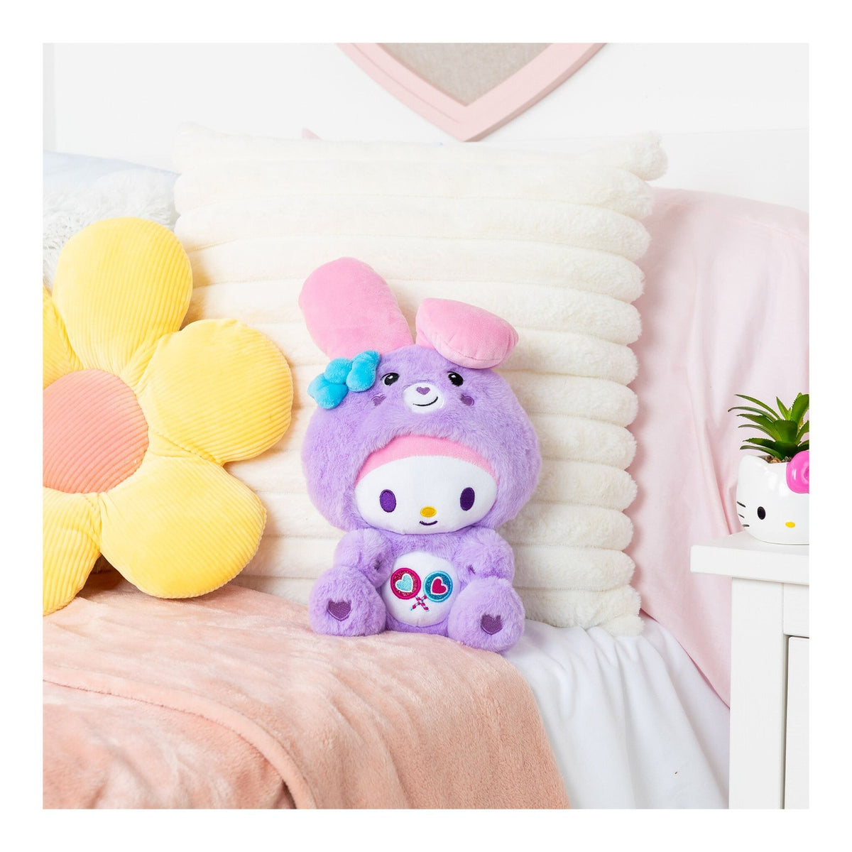 Care Bears x Hello Kitty 25cm Premium Plush Toy Collection
