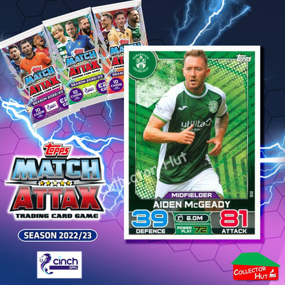 TOPPS MATCH ATTAX SPFL 2022/23 #1-162 Choose Your Card