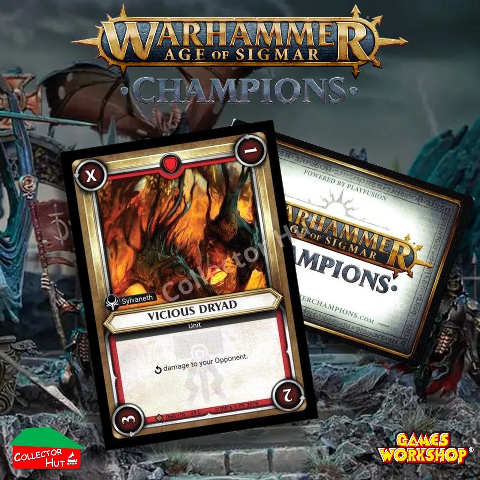 Warhammer Age of Sigmar: Champions Wave 3 SAVAGERY Trading Cards CHOOSE SINGLES
