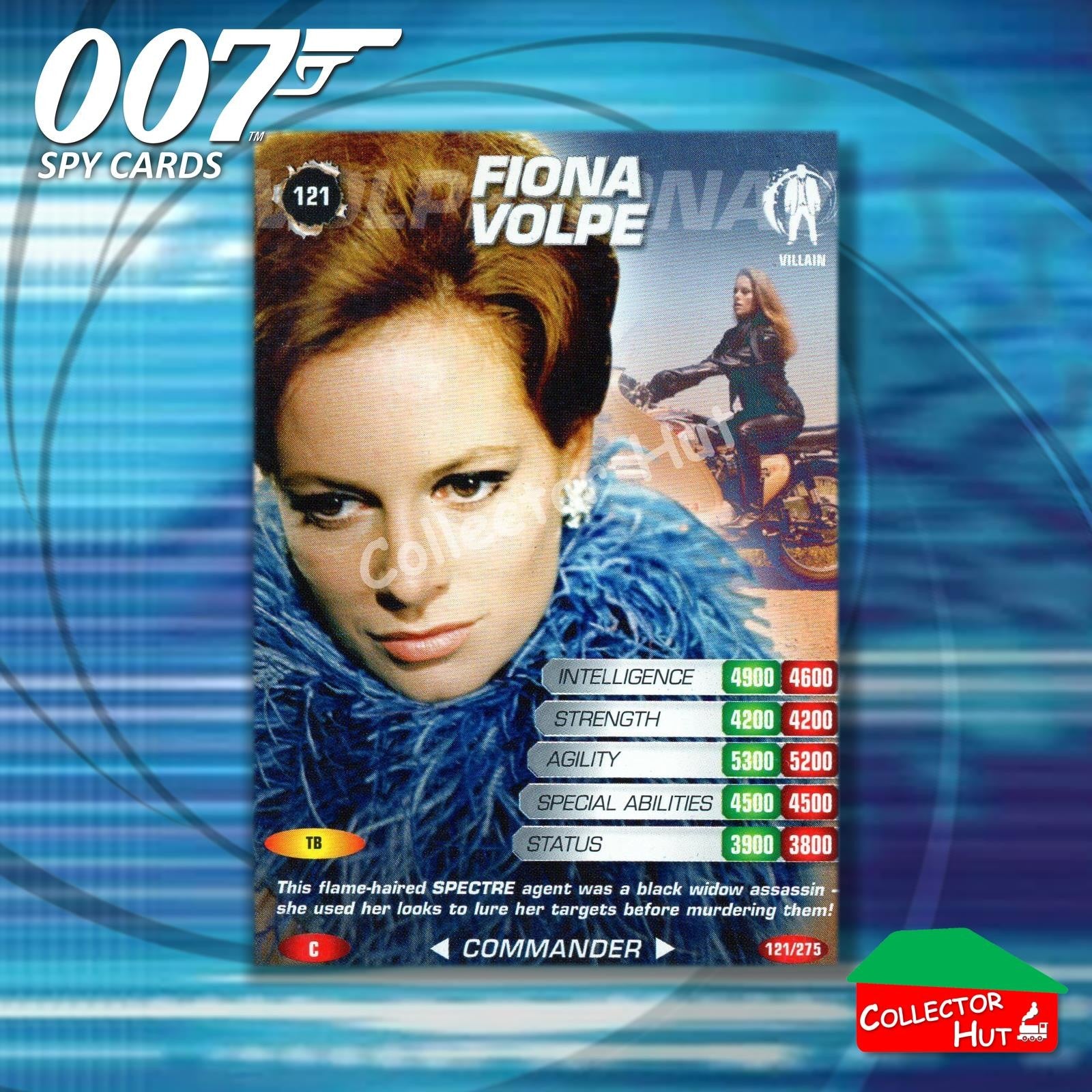 James Bond 007 Commander Spy Cards BASE COMMON YOU CHOOSE