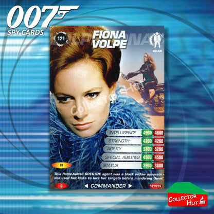 James Bond 007 Commander Spy Cards BASE COMMON YOU CHOOSE