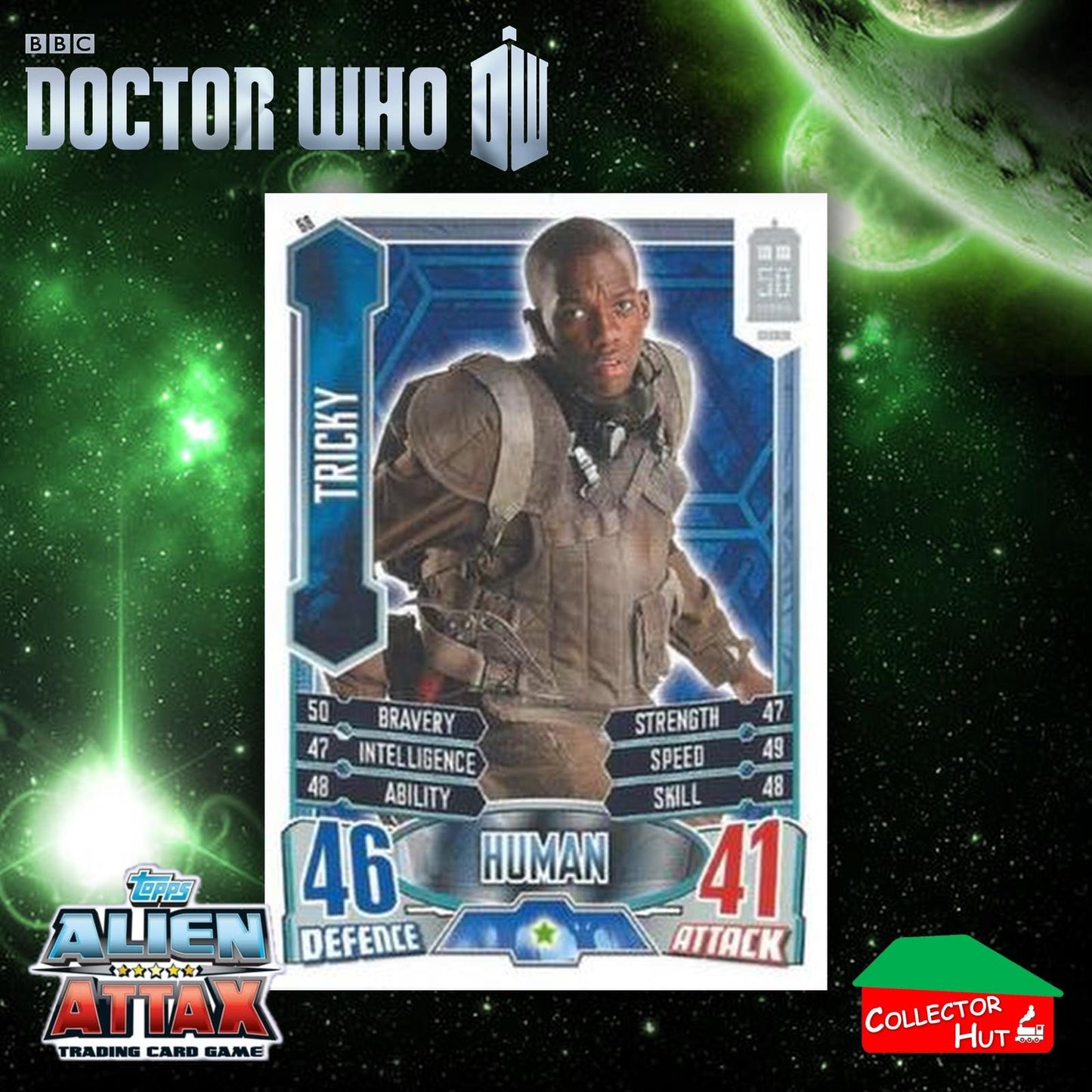 Topps Doctor Who Alien Attax 50th Anniversary Edition Companion Timeless Cards