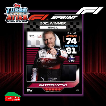 Topps Turbo Attax Formula 1 F1 2022 #136-279 Base Cards YOU CHOOSE