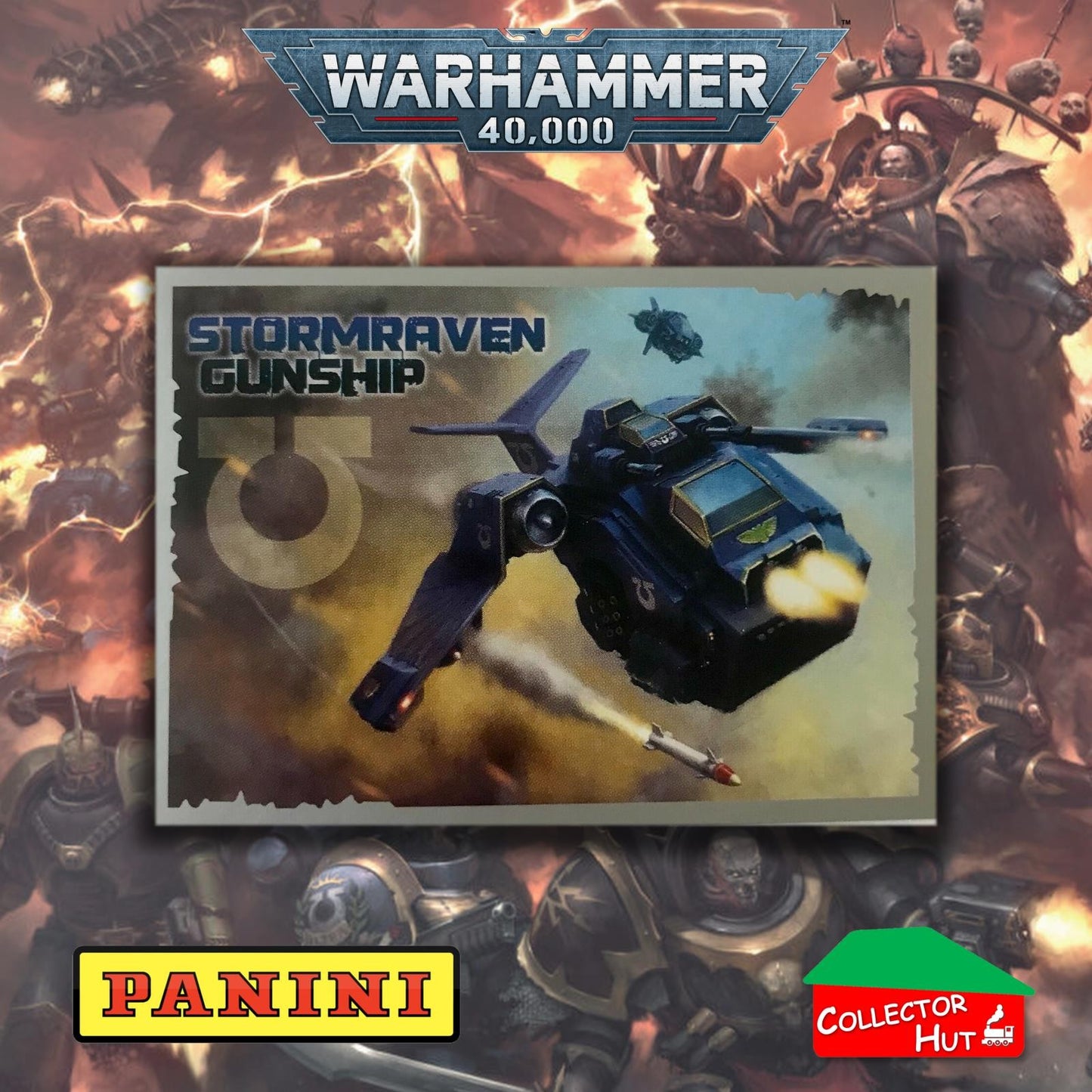 PANINI Warhammer 40,000 Warriors of the Emperor Stickers You Choose