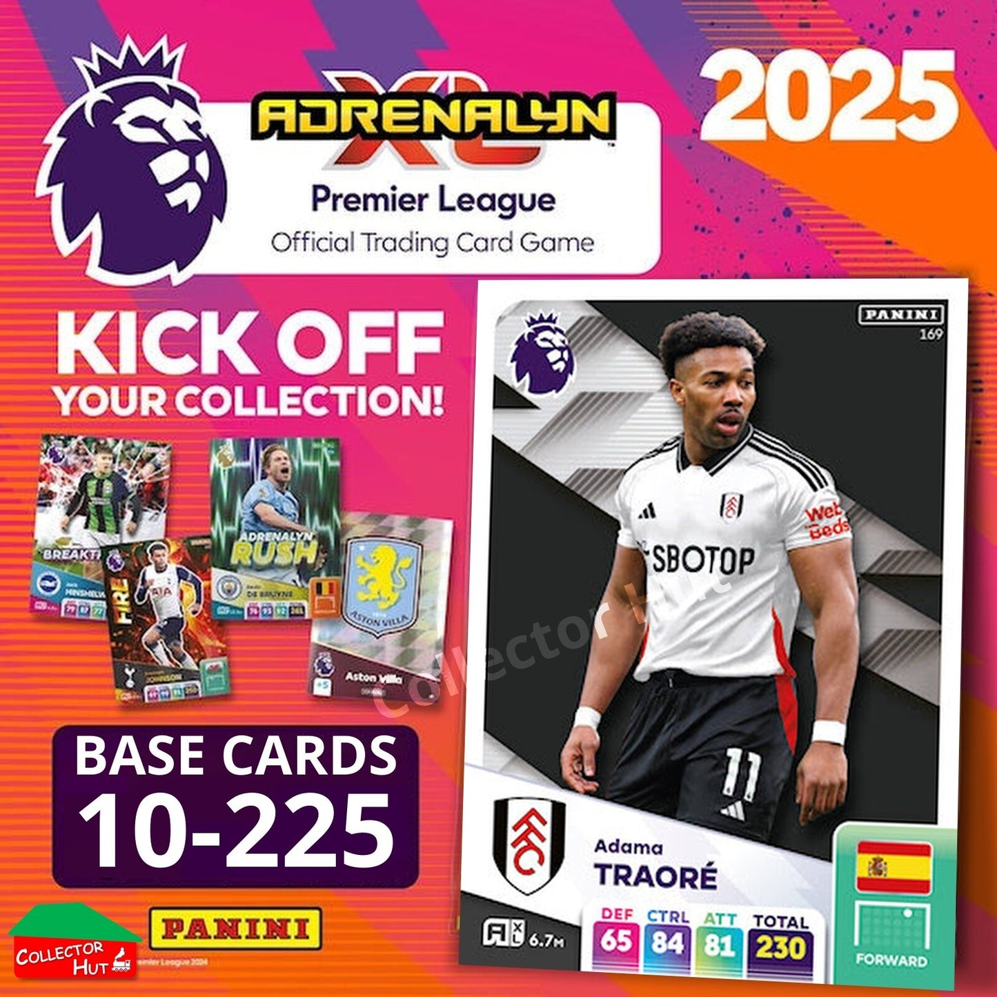 Panini Adrenalyn XL Premier League 2025 2024/25 Base & Foils #10-225