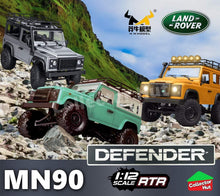 MN90 MN98 MN99S RC Truck 1:12 Scale Land Rover DEFENDER 90 Rock Crawler