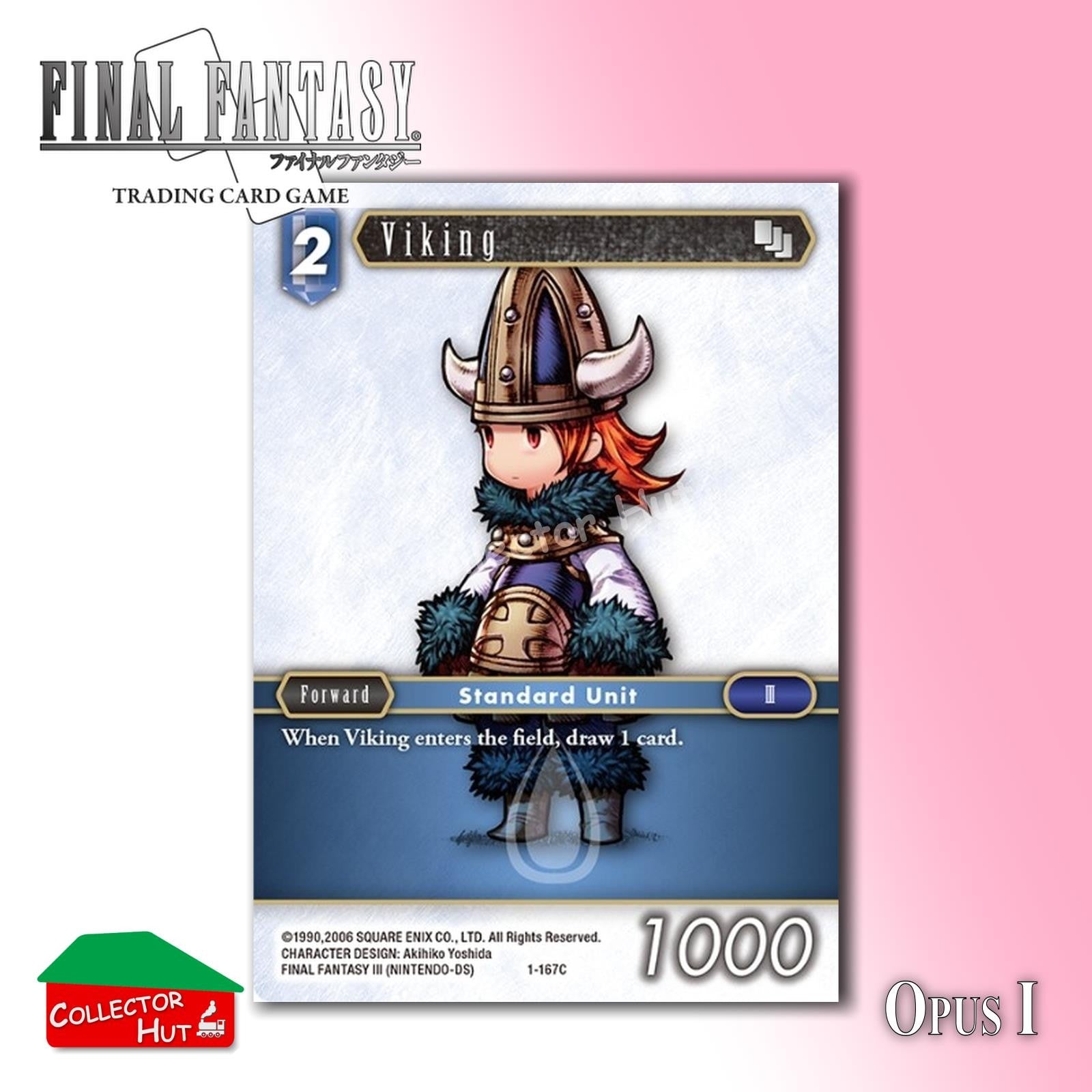 Final Fantasy Trading Card Game OPUS I Singles You Choose