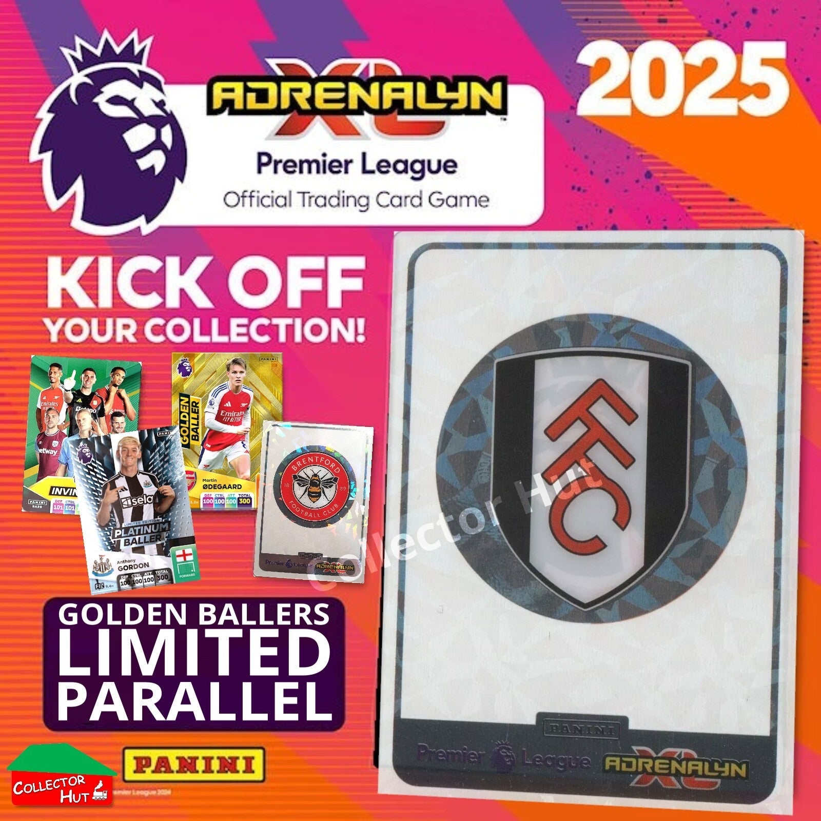 Panini Adrenalyn XL Premier League 2025 2024/25 Golden Ballers & Limited Edition