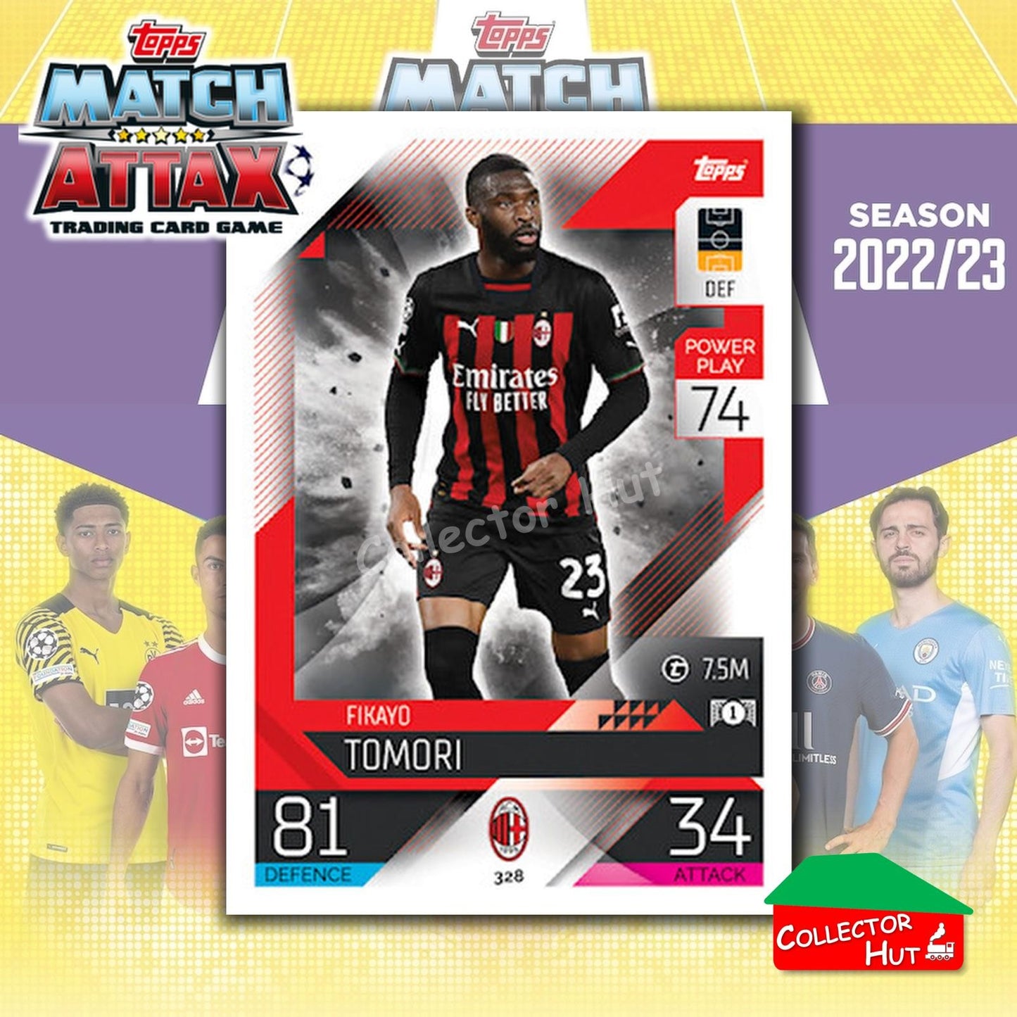Topps Match Attax Europa Champions League 2022/23 TCG Trading Cards Base 190-387