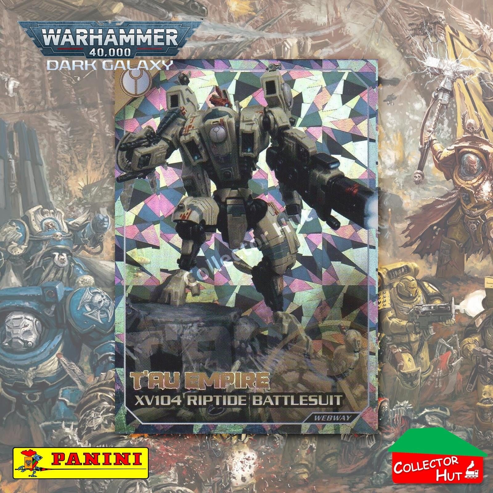 PANINI Warhammer 40,000 Dark Galaxy Webway Inferno Adamantium Limited FOIL Cards