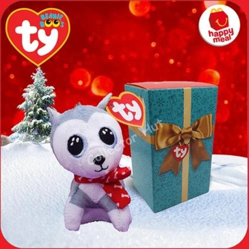 McDonald's Happy Meal Christmas Beanie Boo Plush Toys X10 COMPLETE TY